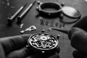 repairing a watch
