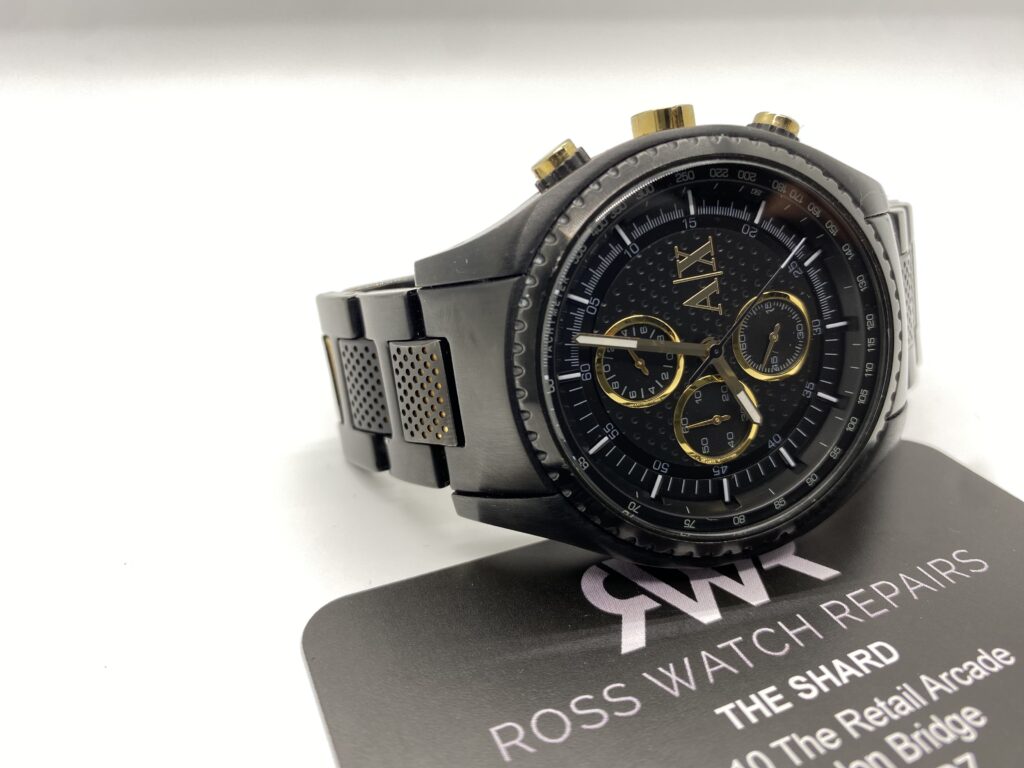 Armani Exchange watch battery replacement in London
