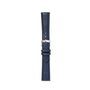 A TREND(EC) BLUE A01D5050C47061CR14 leather watch strap on a white background.