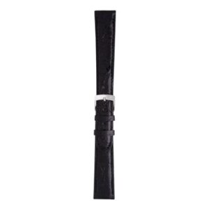 An AMADEUS BLACK A01K0518052019CR18 watch strap on a white background.