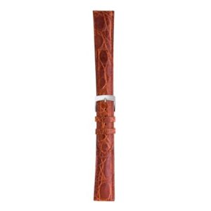 A AMADEUS L.BRN A01K0518052041CR18 watch strap on a white background.