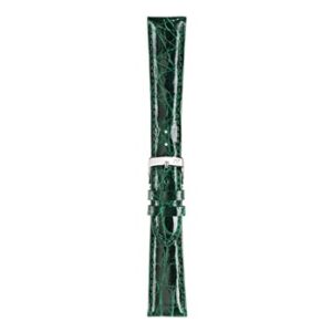 An AMADEUS GREEN A01X0518052075CR18 watch strap on a white background.