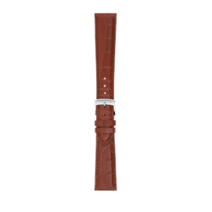 A AMADEUS BROWN A01X0518339034CR17 watch strap on a white background.