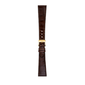 A VIVALDI D.BRN A01U0610056030DO18 watch strap with a gold clasp.