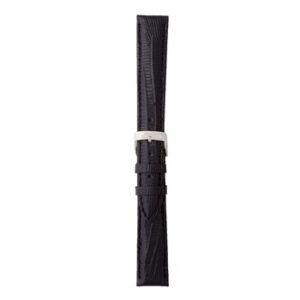 A VOLTERRA BLACK G.LIZ A01U0856041019CR18 watch strap on a white background.