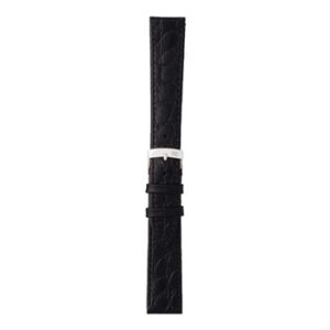 A BIRMINGHAM BLACK A01U1563821019CR16 watch strap on a white background.