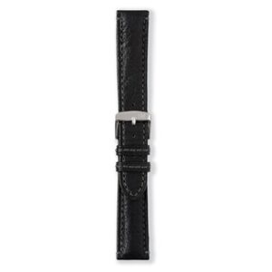 A TINTORETTO D.BROWN A01U3221767030CR18 leather watch strap with a silver buckle.