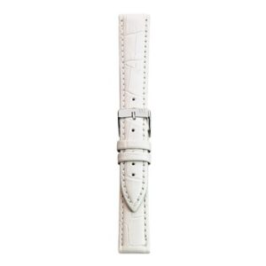 BOLLE WHITE A01X2269480017CR12 crocodile leather watch strap.