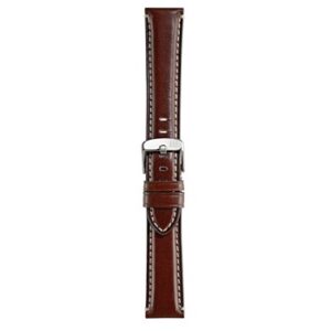 A GIORGIONE D.BROWN A01X4272B12034CR18 watch strap with a silver buckle.