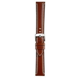 A GIORGIONE L.BRN A01X4272B12041CR18 watch strap with a silver buckle.