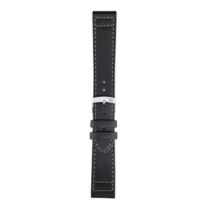 A GINEPRO BLACK A01X4472A39019CR18 watch strap on a white background.