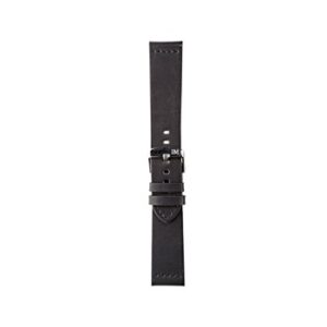 A BRAMANTE BLACK A01X4683B90019CR20 watch strap on a white background.