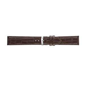 A JUKE D.BROWN A01X4934A95032CR14 watch strap made of crocodile skin.