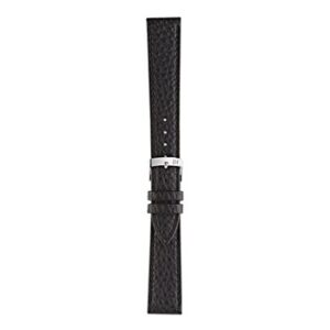 A DUSTER BLACK A01X4936C21019CR14 watch strap on a white background.