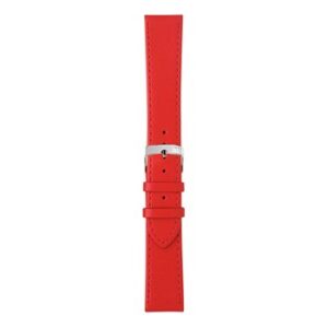 SPRINT(EC) RED A01X5202875083CR10 leather watch strap on a white background.