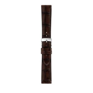 A TIEPOLO D.BROWN A01X5534D40032CR18 watch strap on a white background.