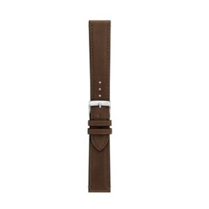 A BOCCACCIO D.BROWN A01X5674D75032CR18 watch strap on a white background.