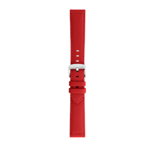 A CAPRI RED A01X5761D82083CR18 watch strap on a white background.