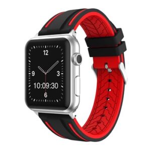 A BLACK/RED SPORT SMART APS240138 apple watch band.
