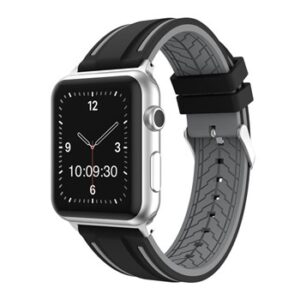 An BLACK/GREY SPORT SMART APS240338 with a black band.