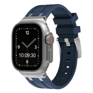 An BLUE SMART WATCH STRAP APS290438 with a blue strap.