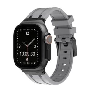 The GREY SMART STRAP BLK BUCK APS300338 is shown with a grey band.