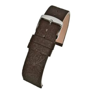 A BROWN PINEAPPLE ECO WV505/12 watch strap on a white background.